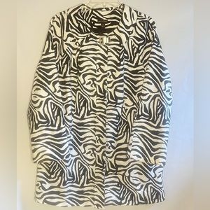 Dana Buchman zebra jacket size M